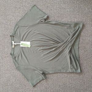 NEW Marine Layer Lexi Olive Green Top